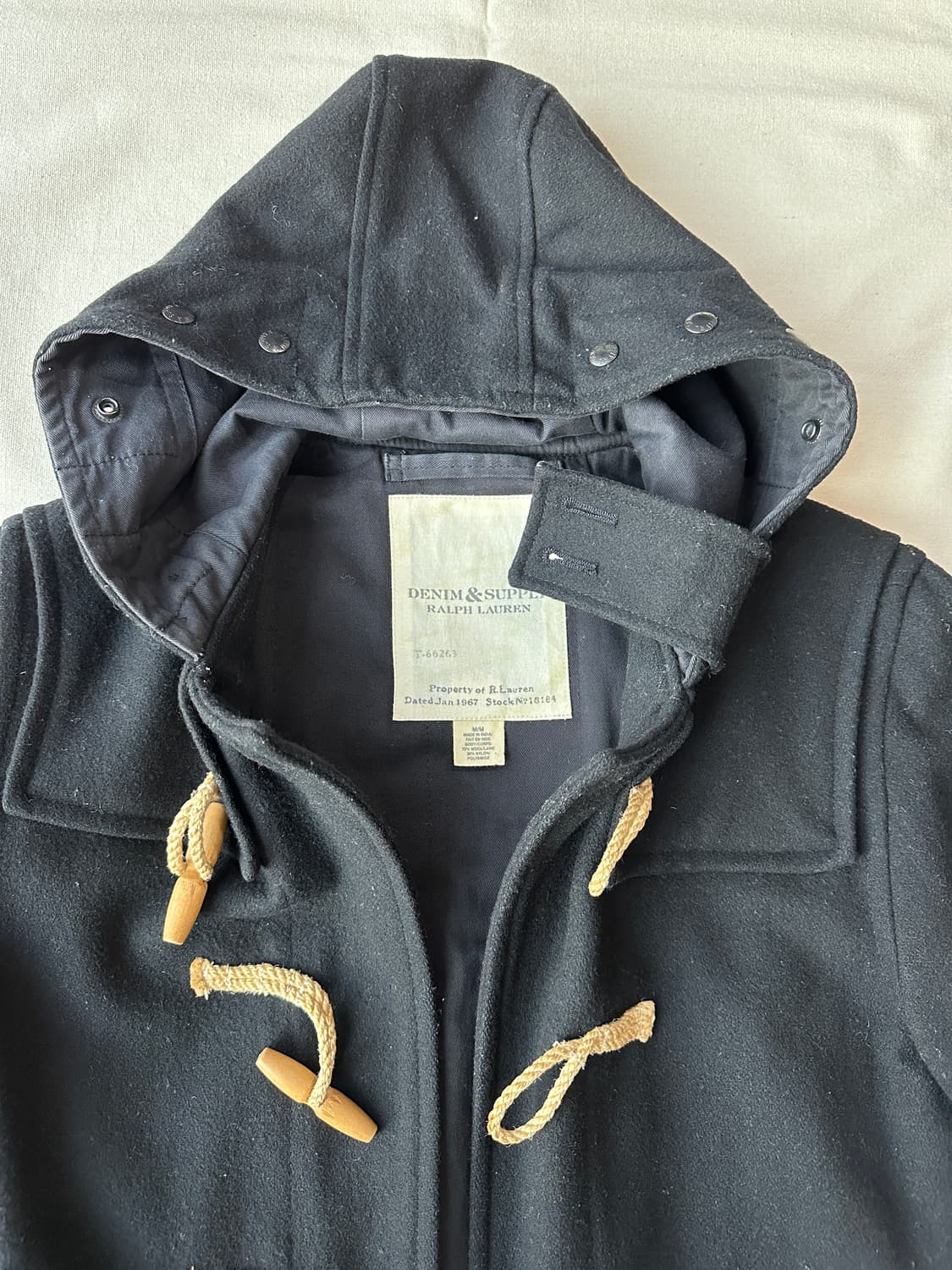 데님앤서플라이 랄프로렌 더플코트 M 상품이미지9