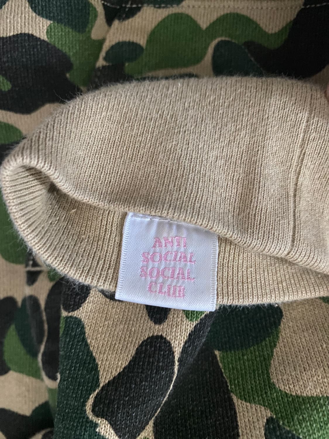 베이프 x 안티소셜소셜클럽 후드티 상품이미지9