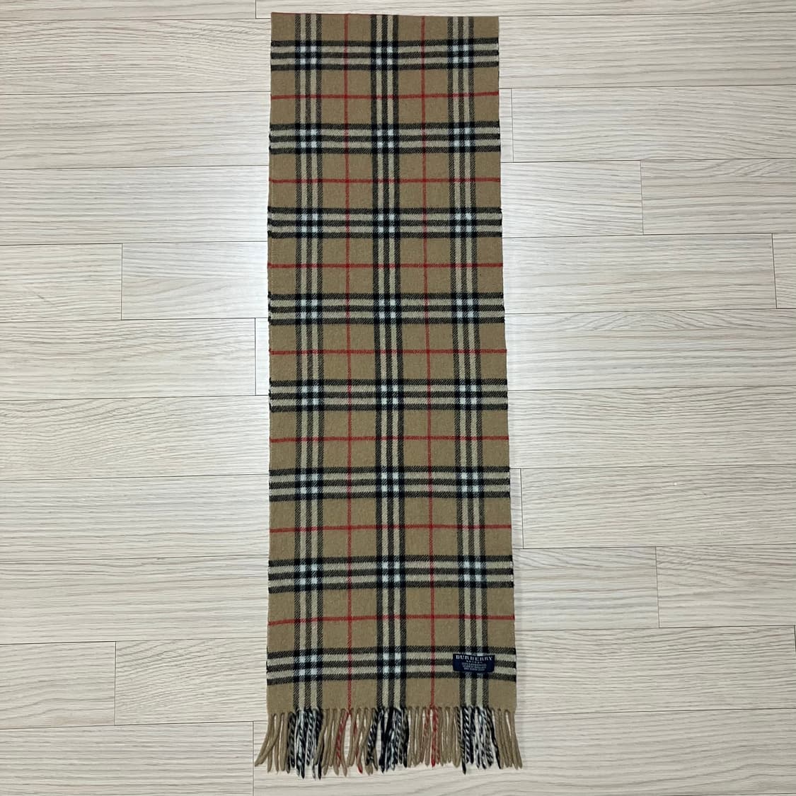 [정품] 버버리 베이지 노바체크 램스울 머플러 (burberry) 상품이미지3