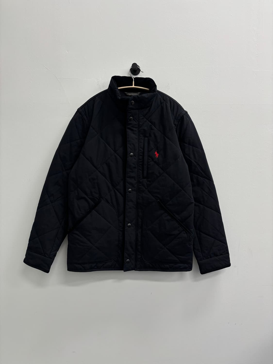 폴로 랄프 로렌(Polo Ralph Lauren) 서섹스 퀼팅 자켓 블랙 상품이미지1