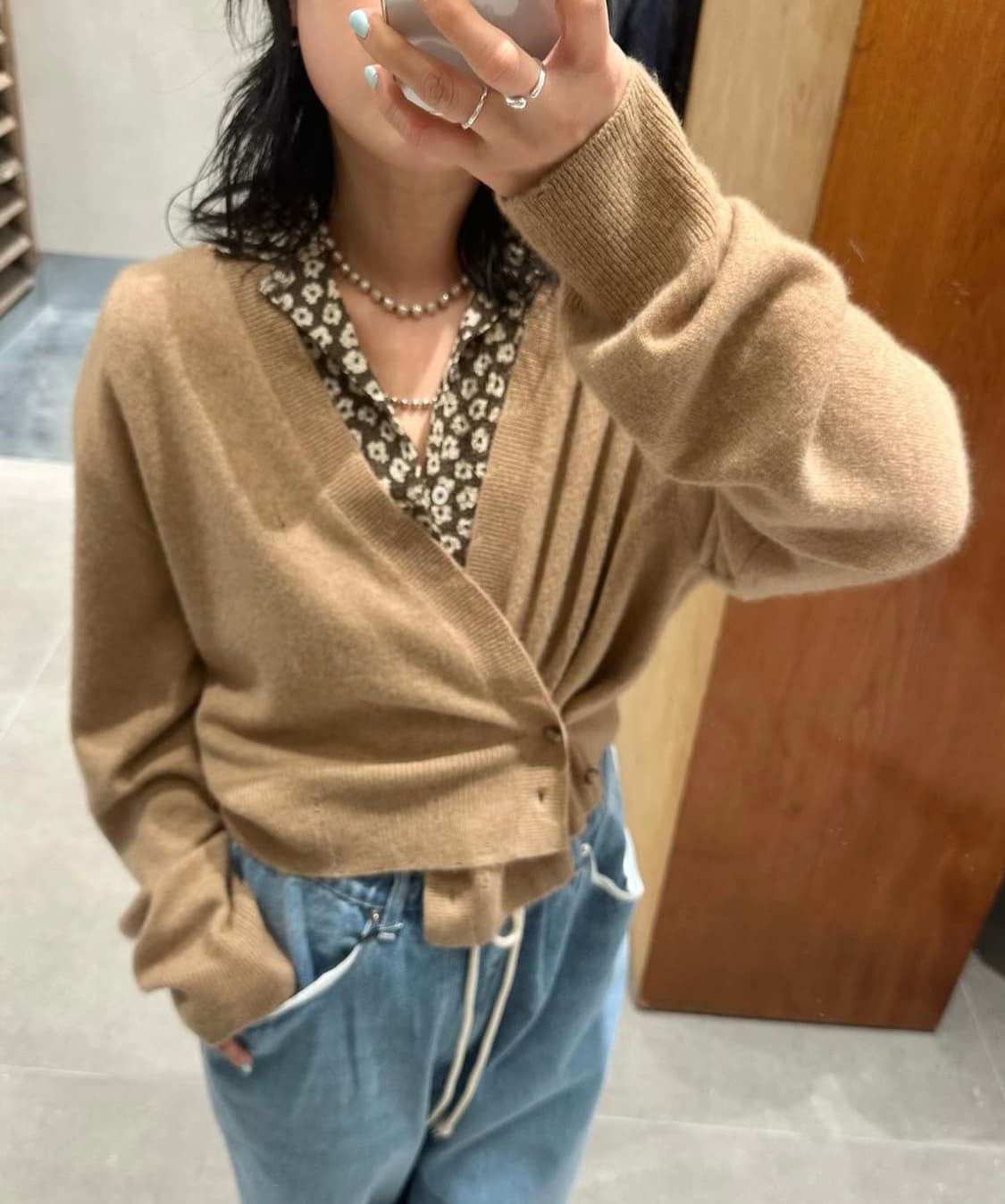 에크루💕StandAlone 캐시100 가디건 상품이미지6