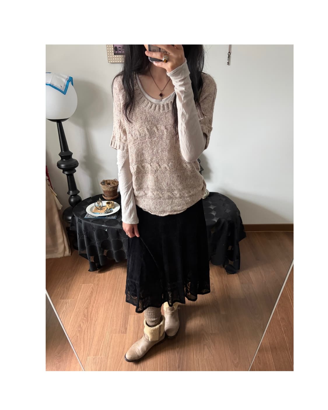 half sleeve knit 상품이미지5