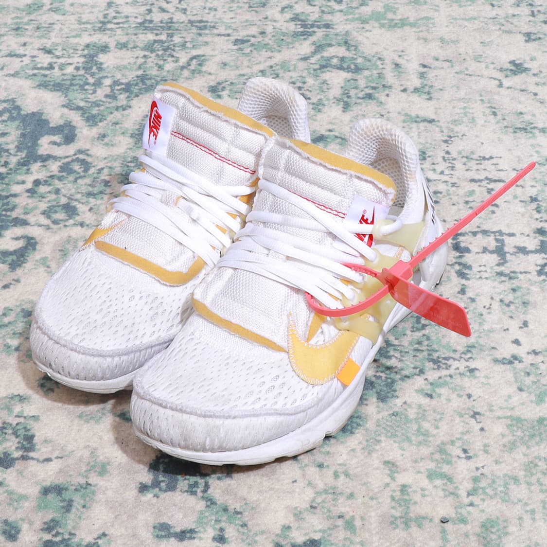 NIKE 나이키 오프화이트 에어 포스 1 로우 더 텐 260 나코탭 상품이미지2