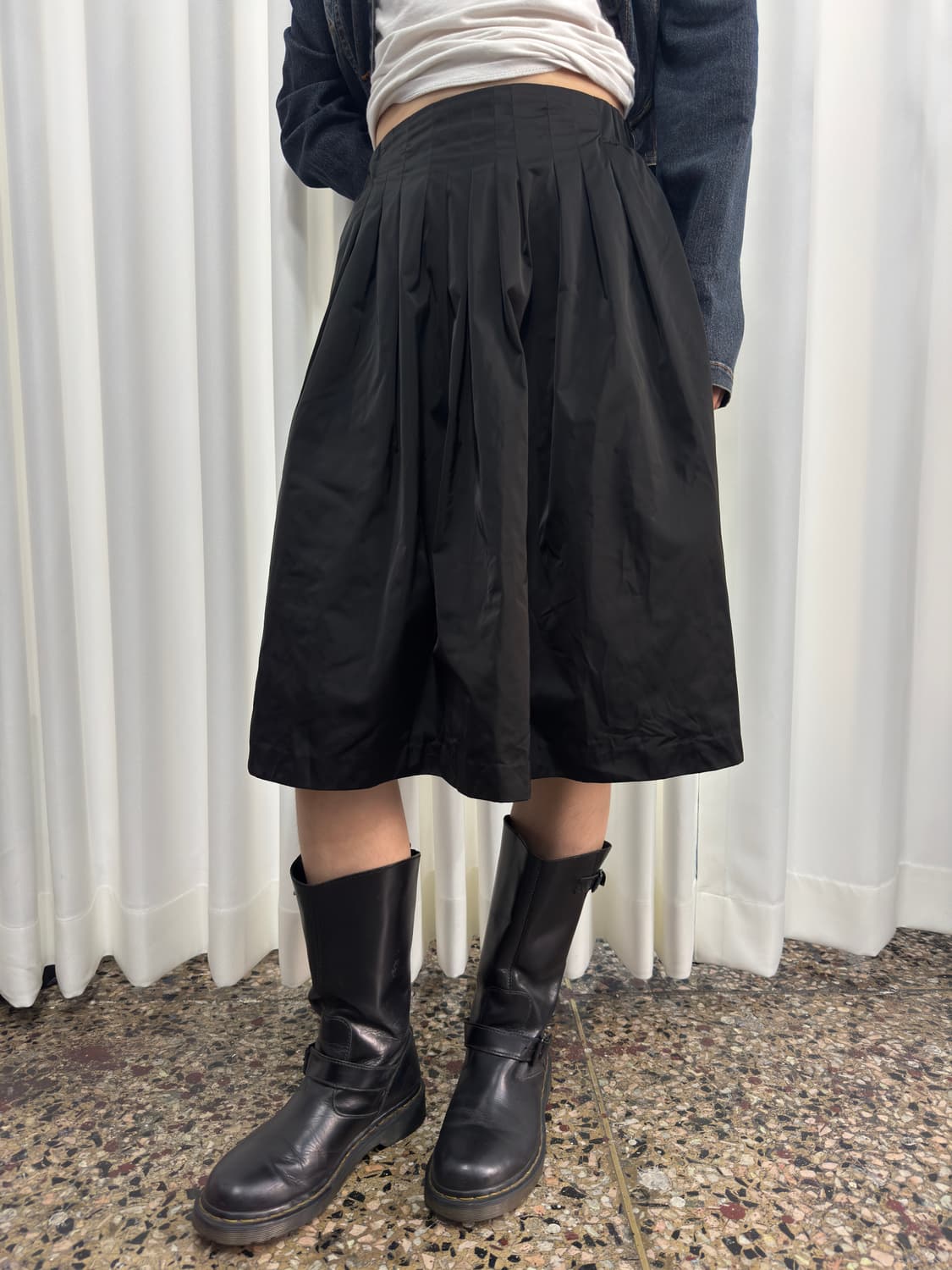 brankasta pleats midi skirt 상품이미지2