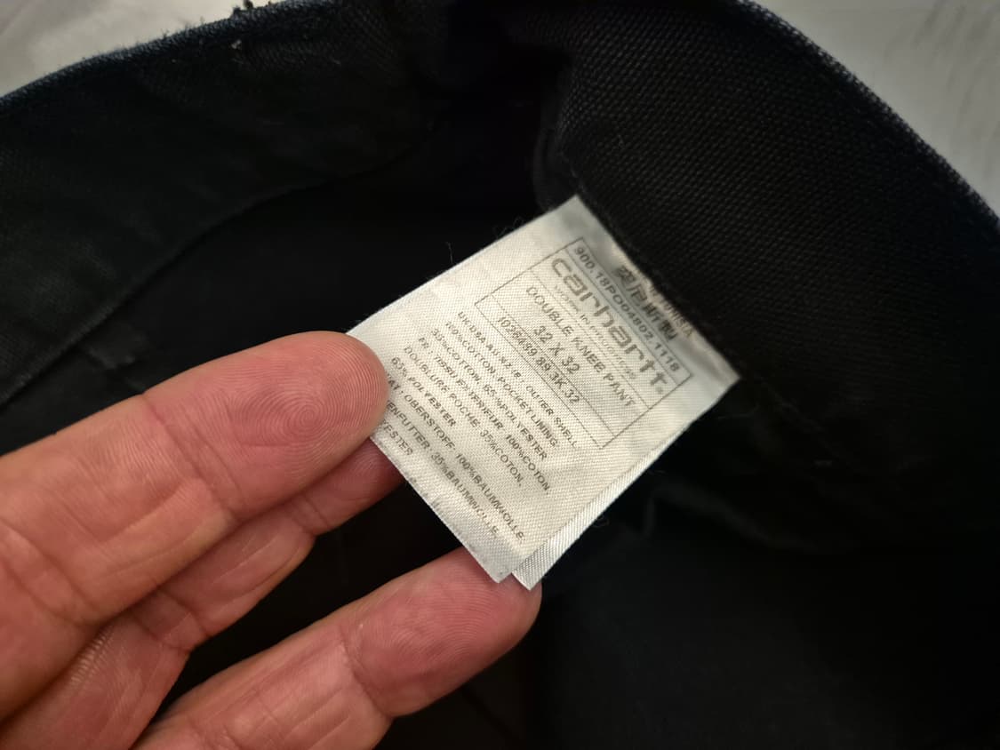 칼하트 덕 캔버스 더블니 팬츠 상품이미지8