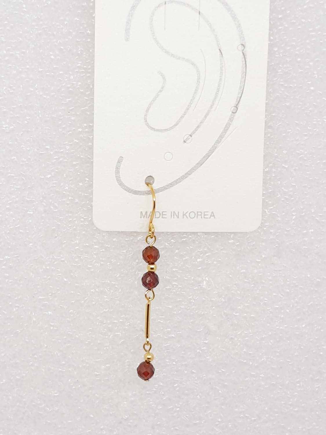 헤소나이트 가넷 귀걸이 상품이미지3