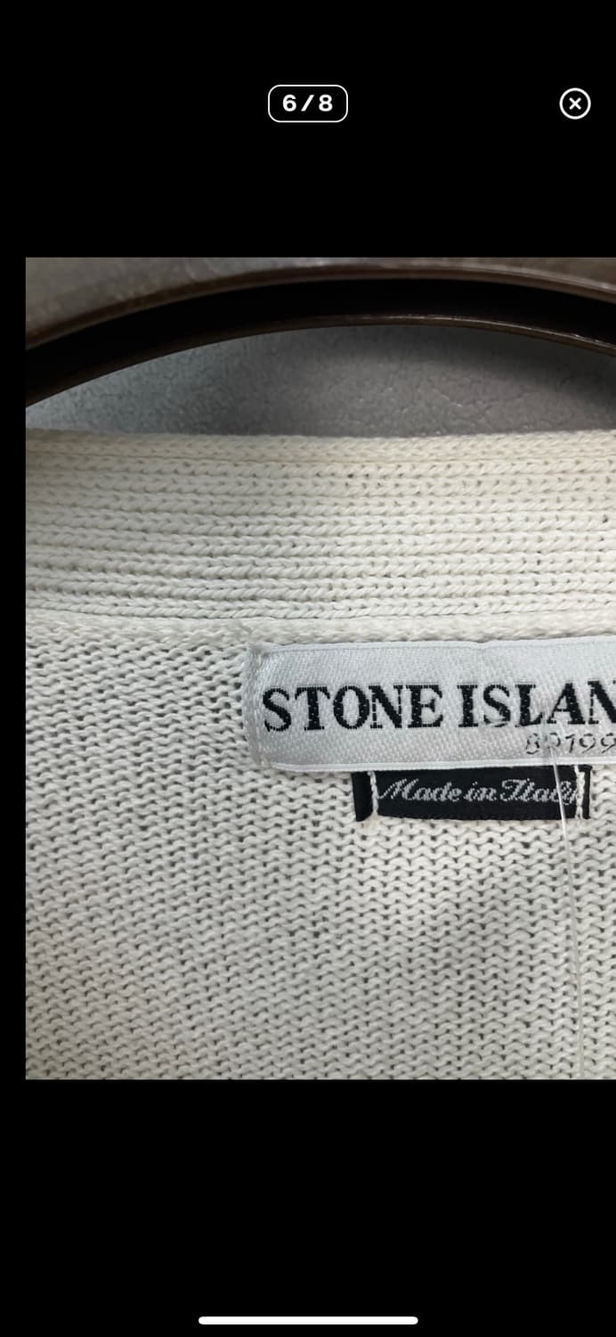 스톤아일랜드 와펜 코튼 라운드 니트 A2462 상품이미지7