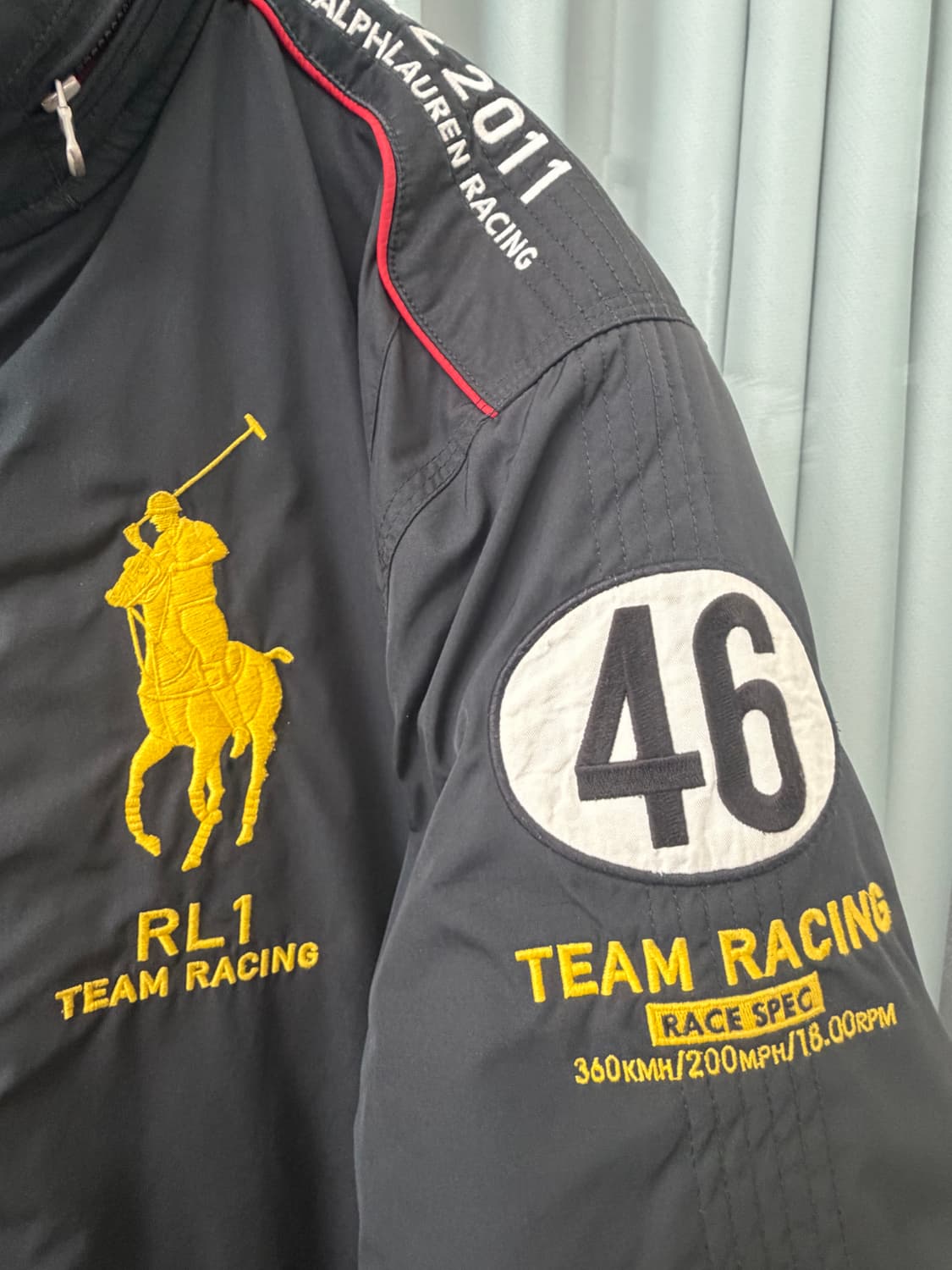 폴로 랄프로렌 빅포니 스페인 레이싱 팀 봄버 L 상품이미지2