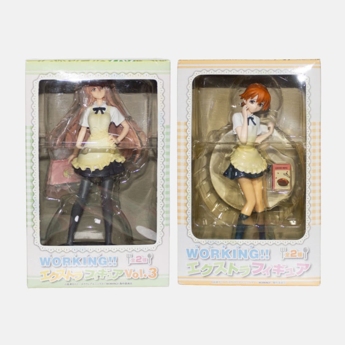 (일괄)WORKING!! 코토리짱/이나미 마히루 피규어 2종 고전 미소녀 상품이미지1