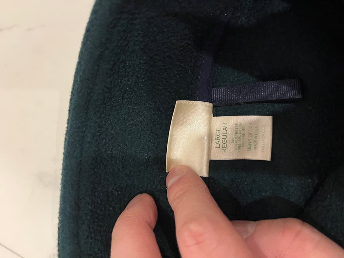 L.L.Bean 엘엘빈 그린플리스 집업 상품이미지4