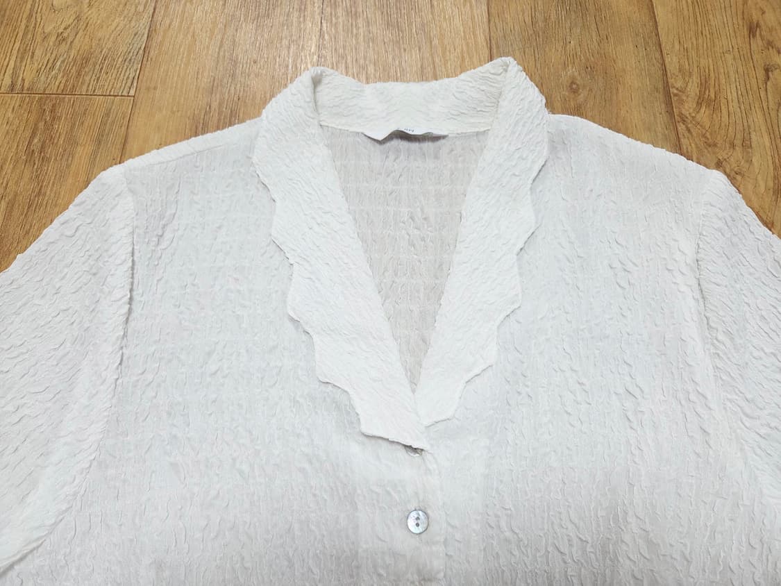 라트로우(L'artrow) 링클블라우스 55-66 새상품 상품이미지2