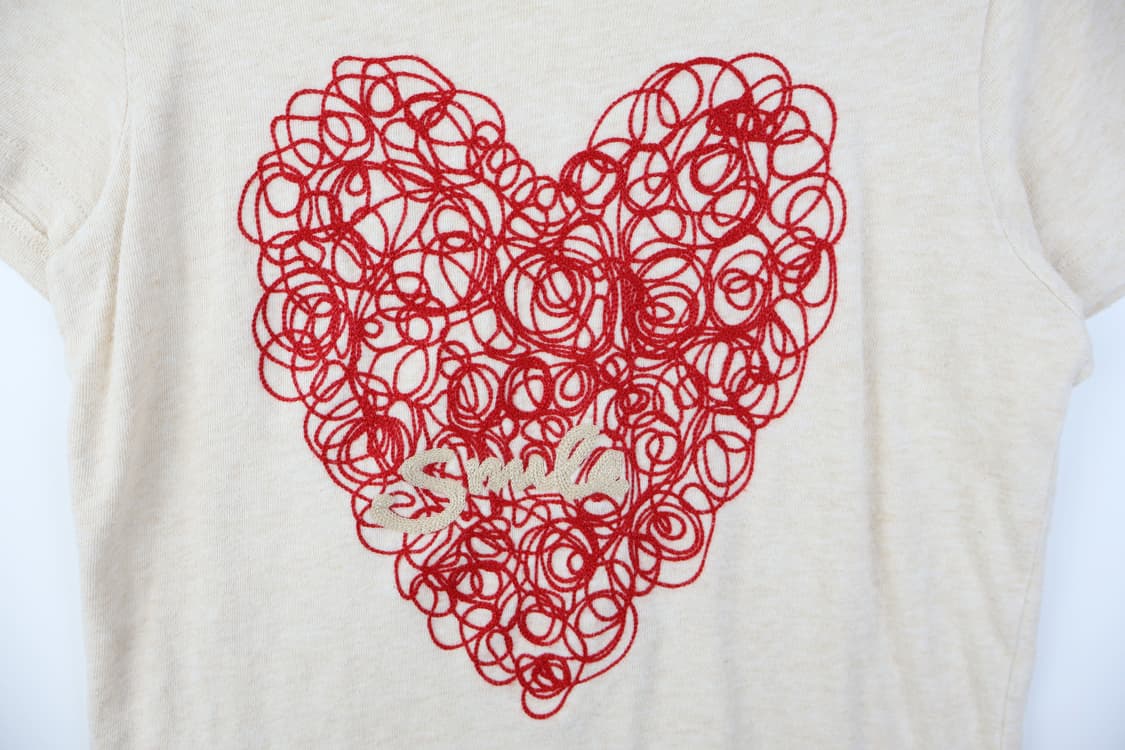 Jpn Heart Short Sleeve T-Shirts 상품이미지5