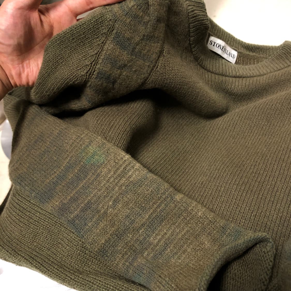 스톤아일랜드 90‘s 국내 매장판 니트  상품이미지9