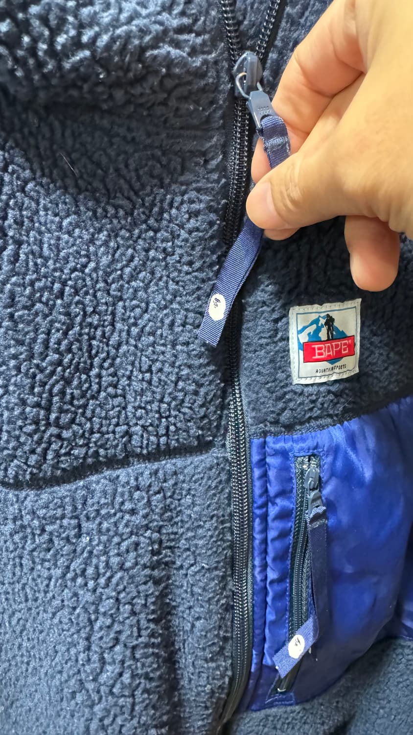 베이프 후리스 점퍼 상품이미지4