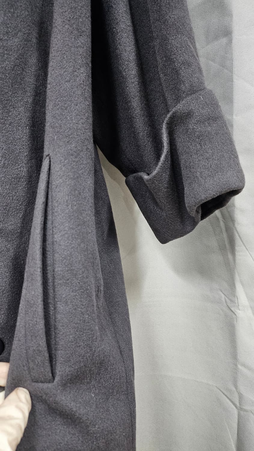 캐시미어  밍크 트래밍 롱코트  상품이미지4