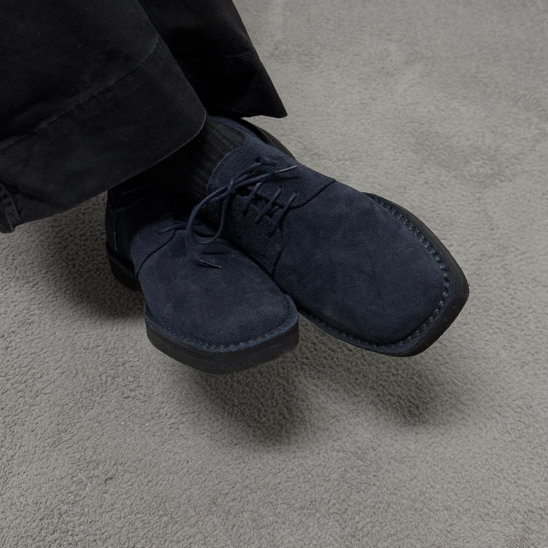 Margaret Howell suede square toe shoes 상품이미지1