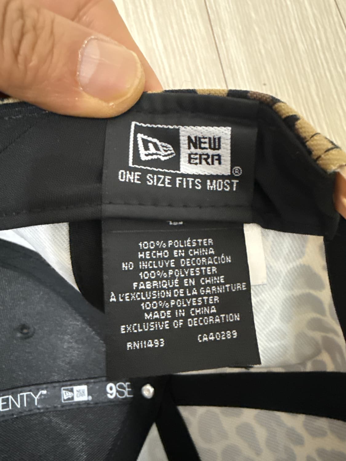 뉴에라 뉴욕양키즈 호피 무늬 프린트 캡 상품이미지6