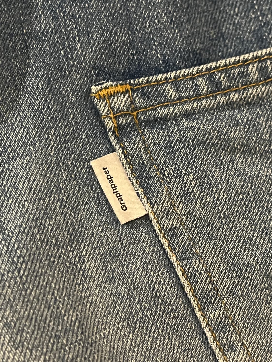 Graphpaper 그라프페이퍼 여성 데님 팬츠 상품이미지6