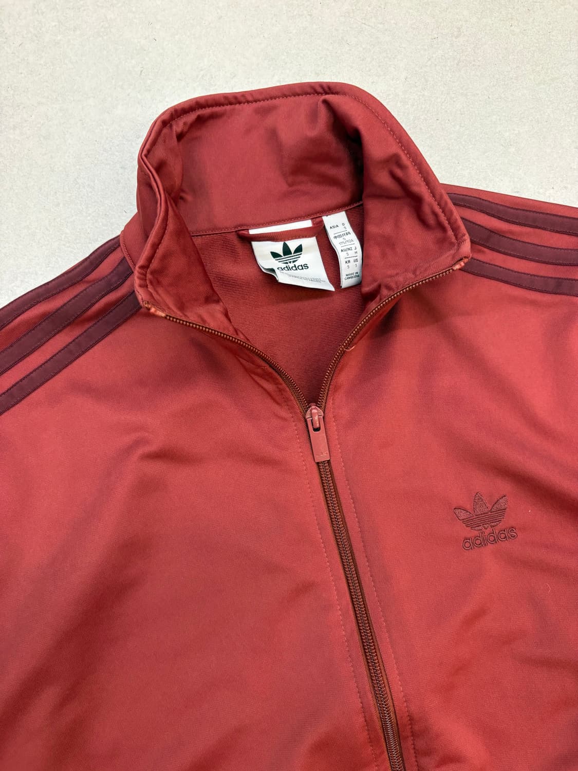 아디다스 버건디 브라운 져지 상품이미지5