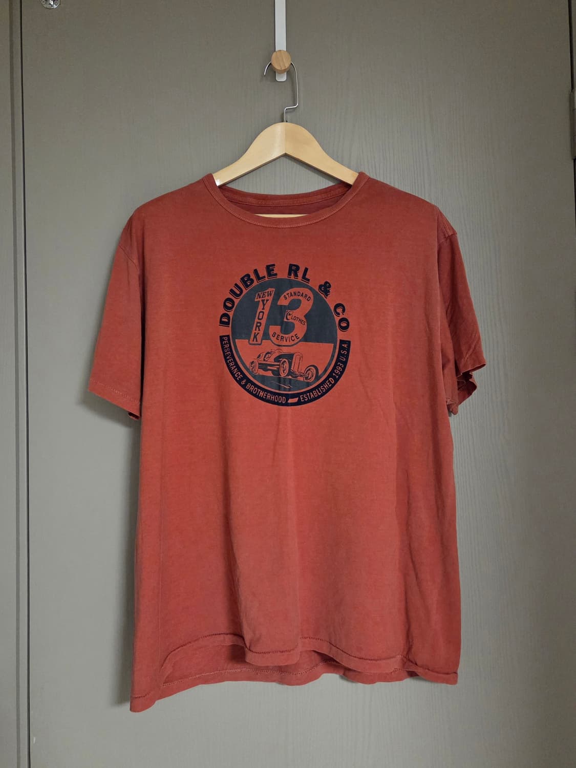 RRL 더블알엘 저지 그래픽 반팔 티셔츠 XL 상품이미지1