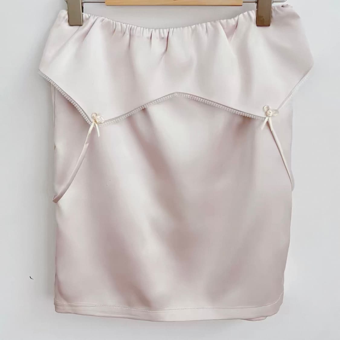 디자이너 브랜드 핑크 미니 스커트 상품이미지4