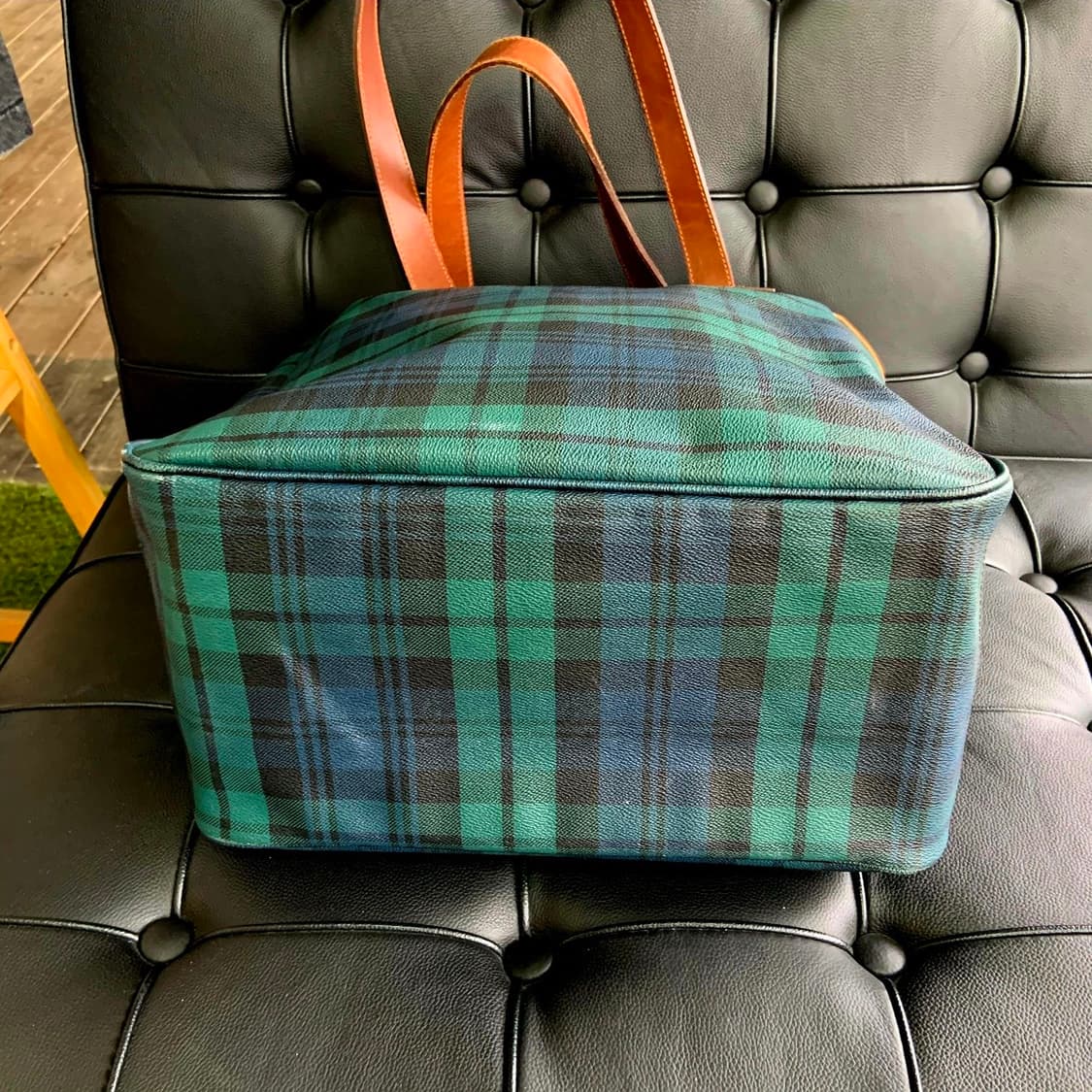 폴로랄프로렌 블랙와치 타탄체크 토트백 상품이미지8