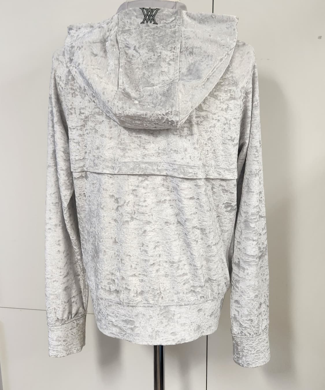 어뉴골프 벨벳 후드 집업 S 상품이미지2