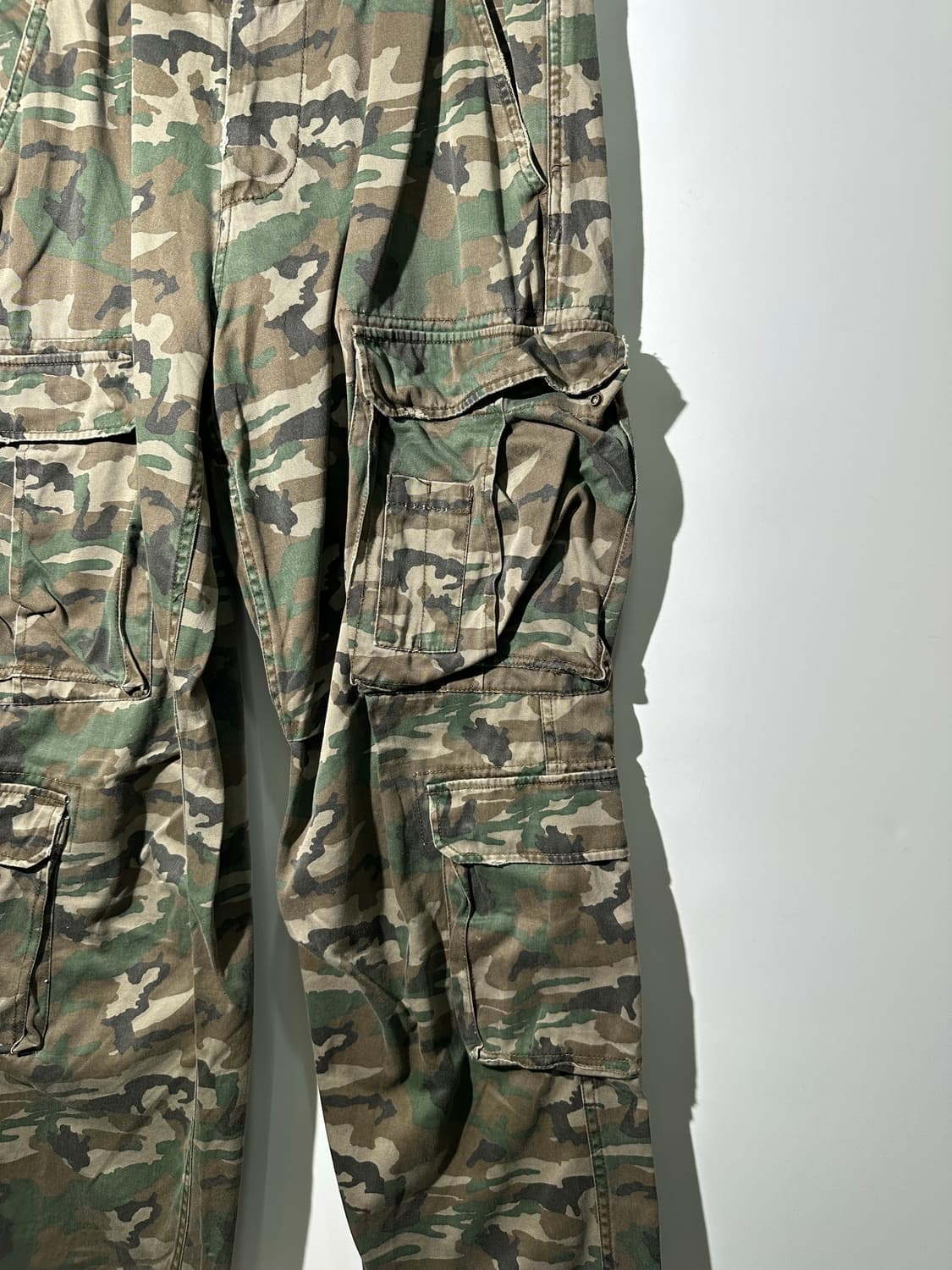 rcc986 카모 카고 와이드 팬츠 상품이미지3