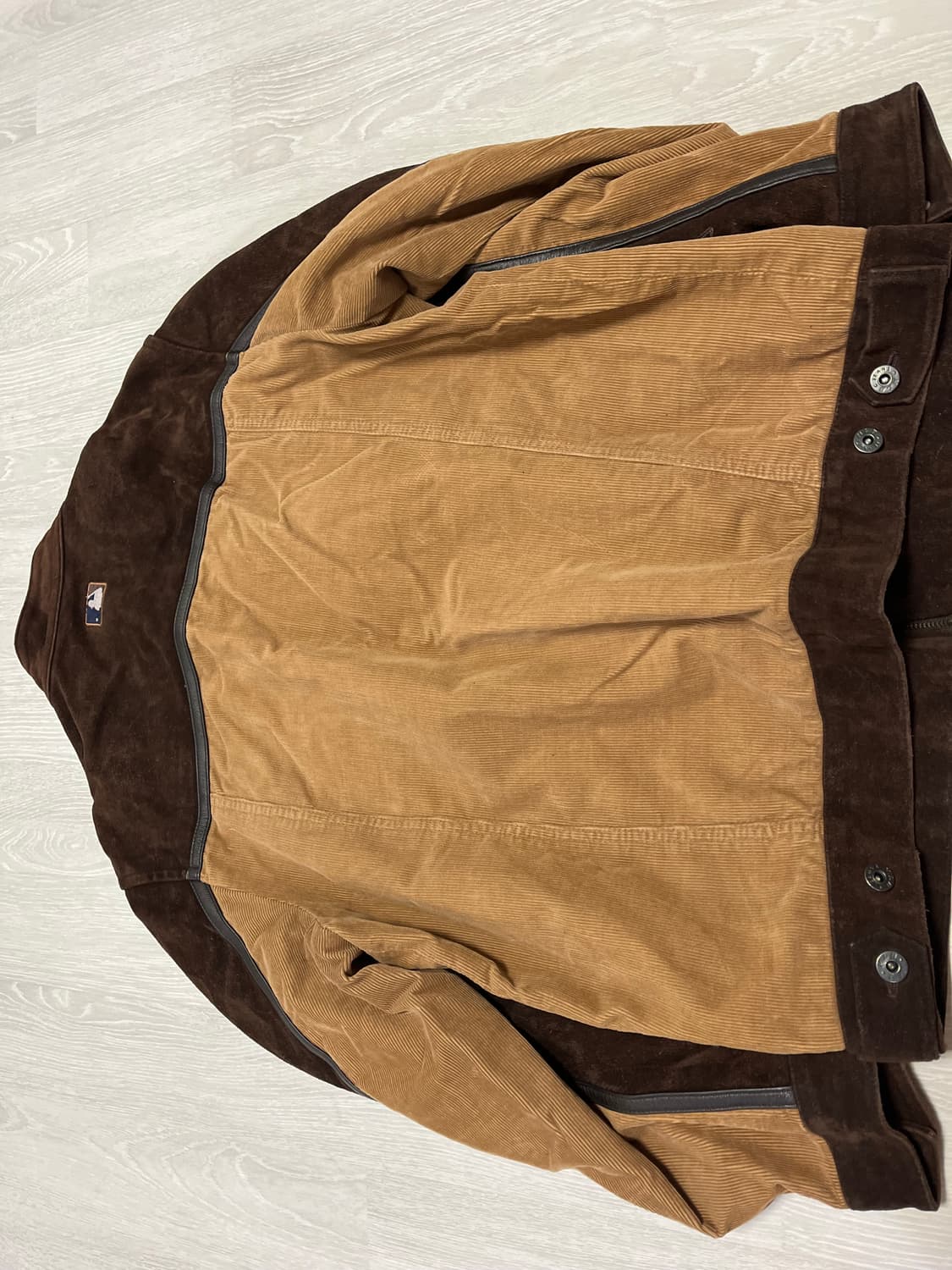 MLB 소가죽 골덴 자켓 105  상품이미지5