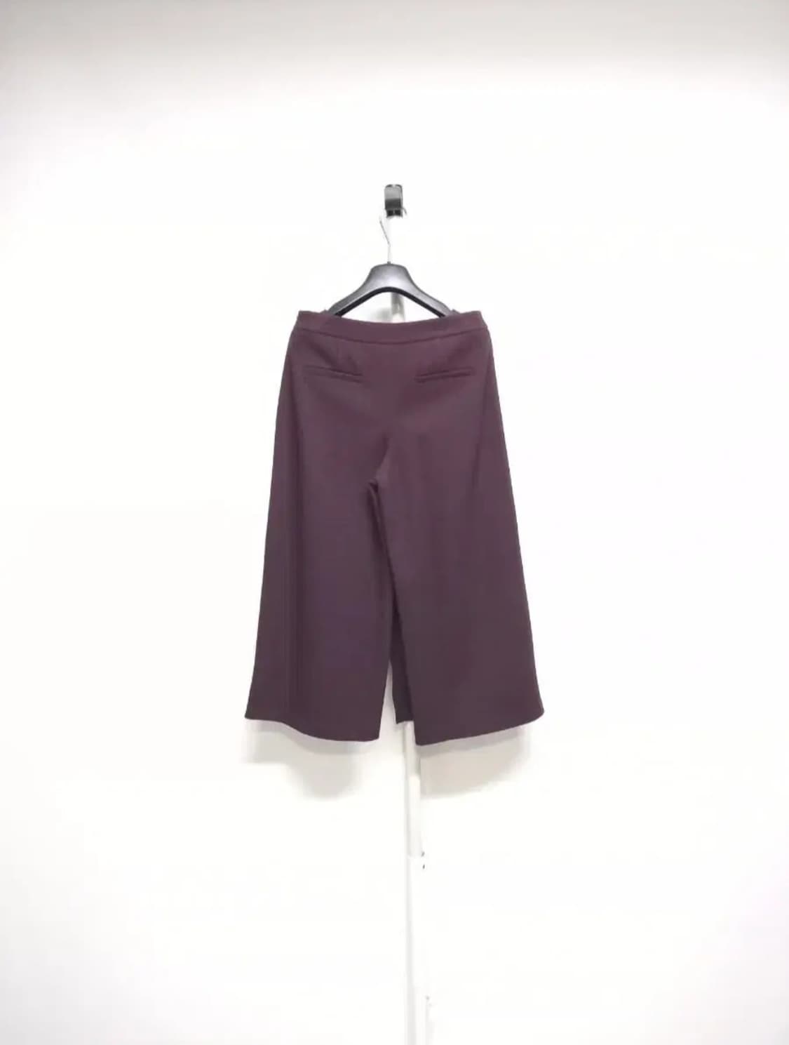 새 쉬즈미스  압축모 랩형 버건디일자통핏 팬츠 55 상품이미지2