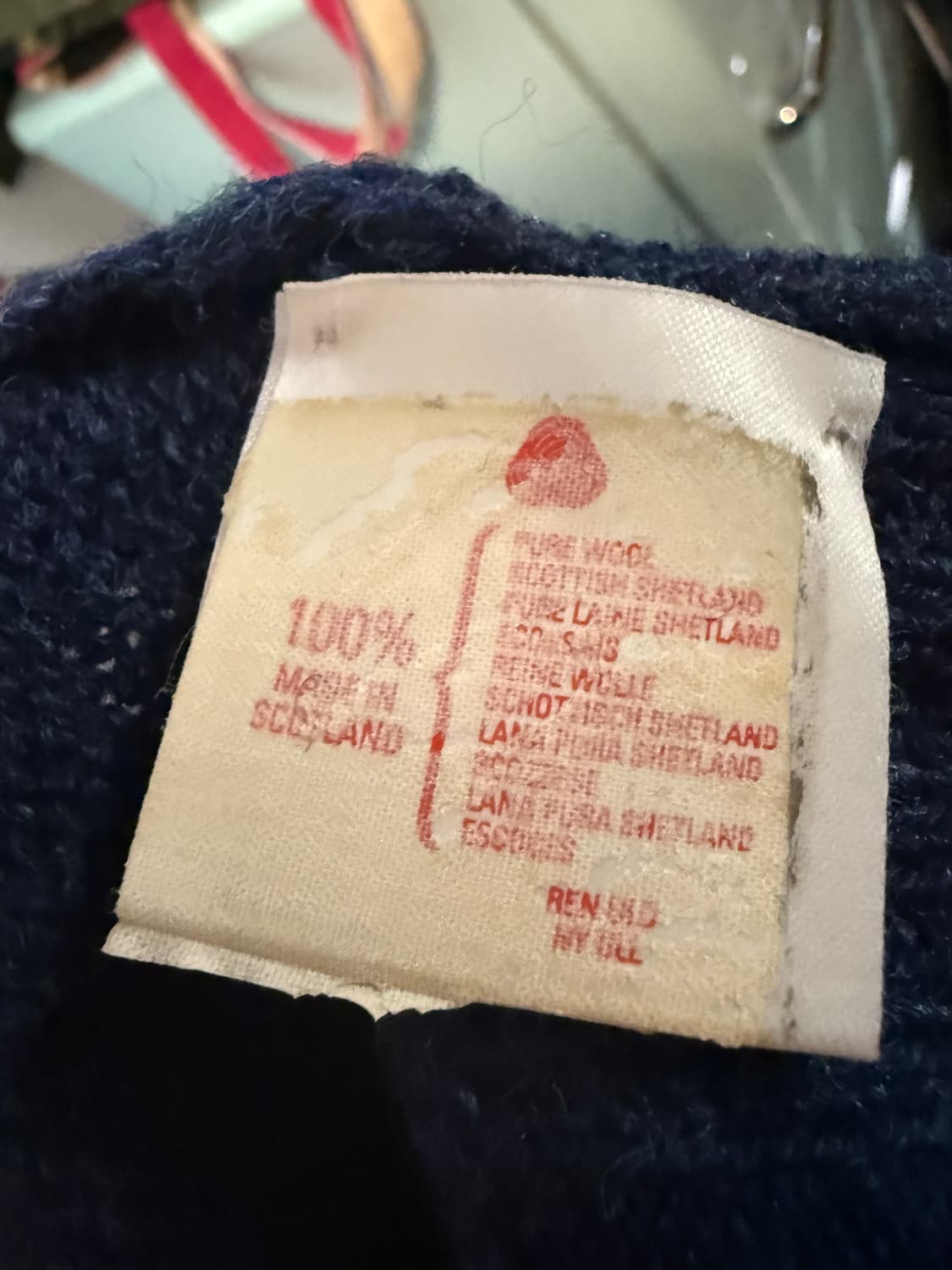 🇬🇧 Scotland made C.C. Forsyth 울 베스트 상품이미지4