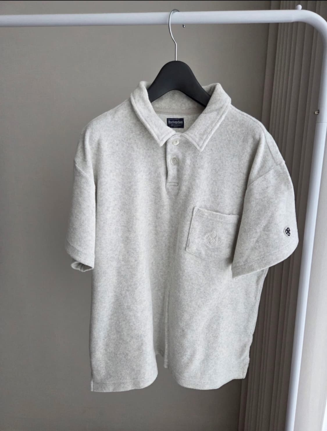 헤리티지플로스 Heritagefloss 폴로 타올 티셔츠 S 상품이미지1