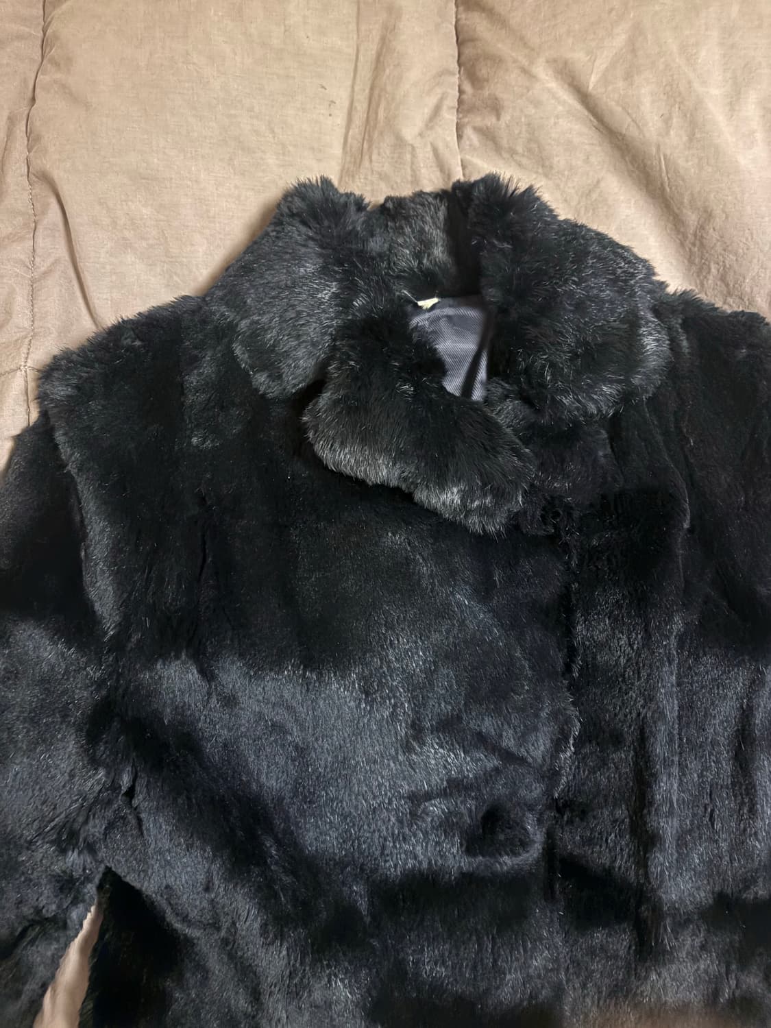 토끼털 빈티지 퍼자켓 상품이미지5