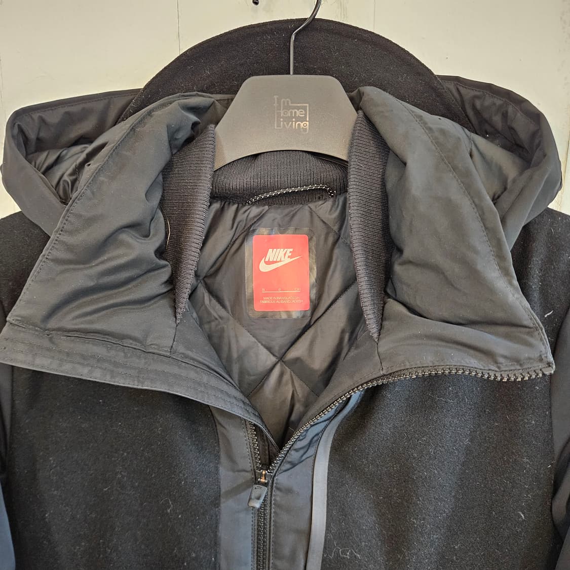 나이키 오리털 패딩코트 남성 S 블랙 실측 M 상품이미지2