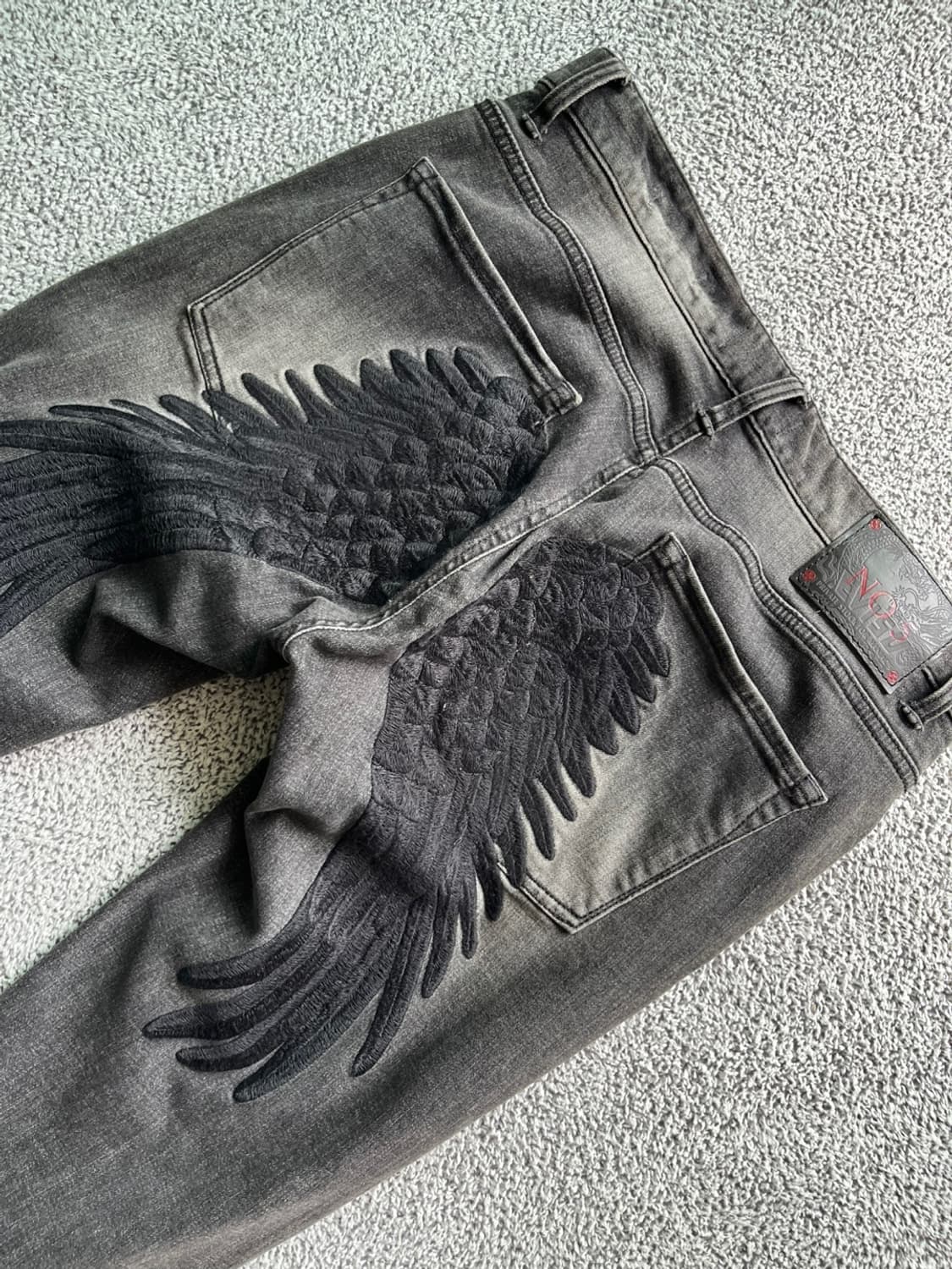 Evisu . 에비수 "narrow wings" no.5 데님팬츠 상품이미지3
