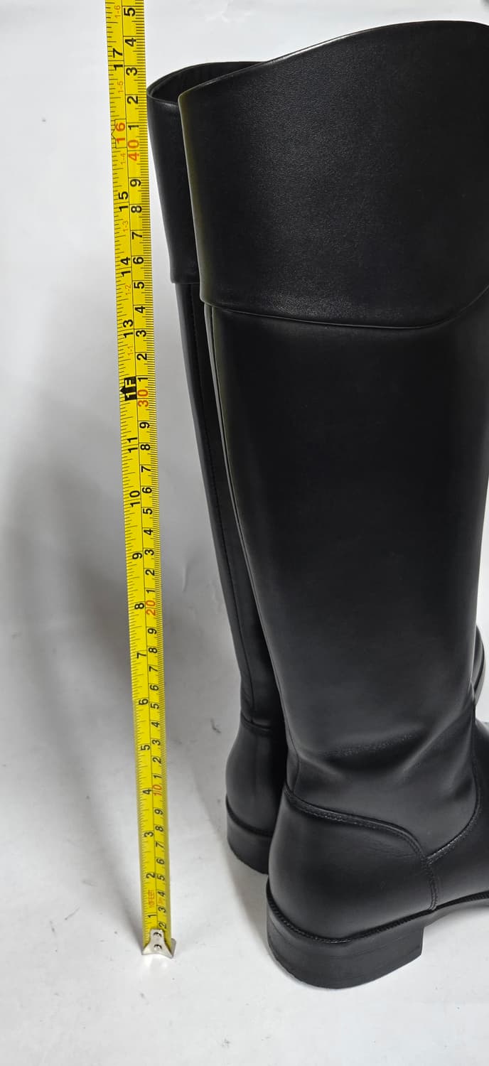 쿠에른 블랙 롱부츠 240mm 상품이미지7