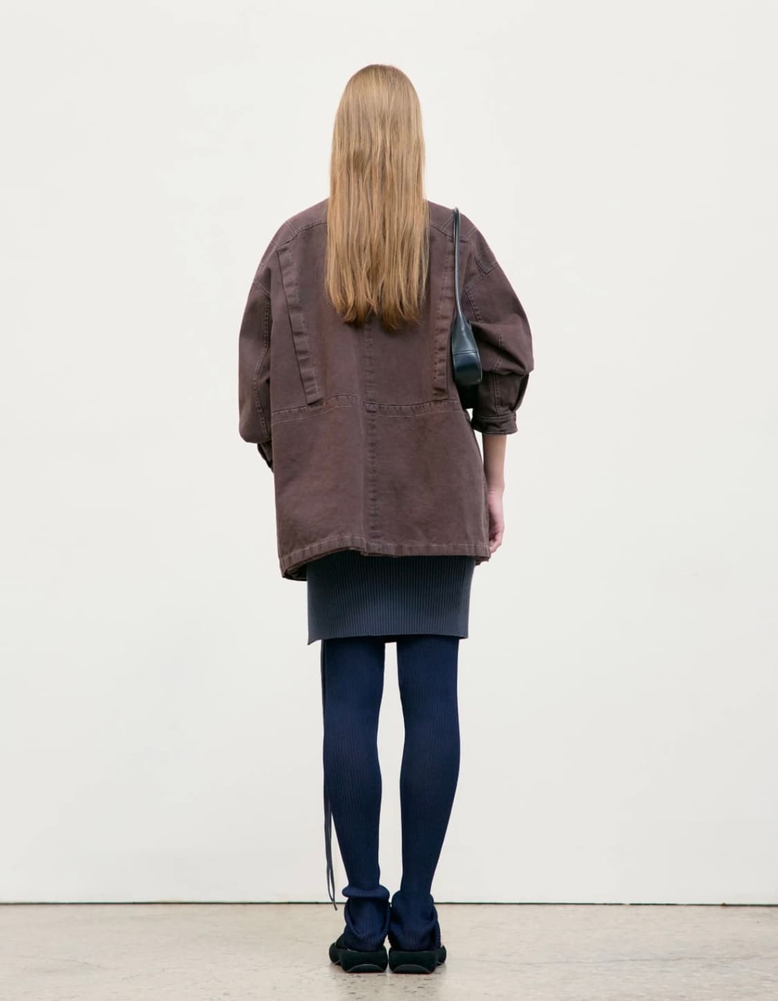 로우클래식 피그먼트 워시드 스티치 하프 자켓 상품이미지2