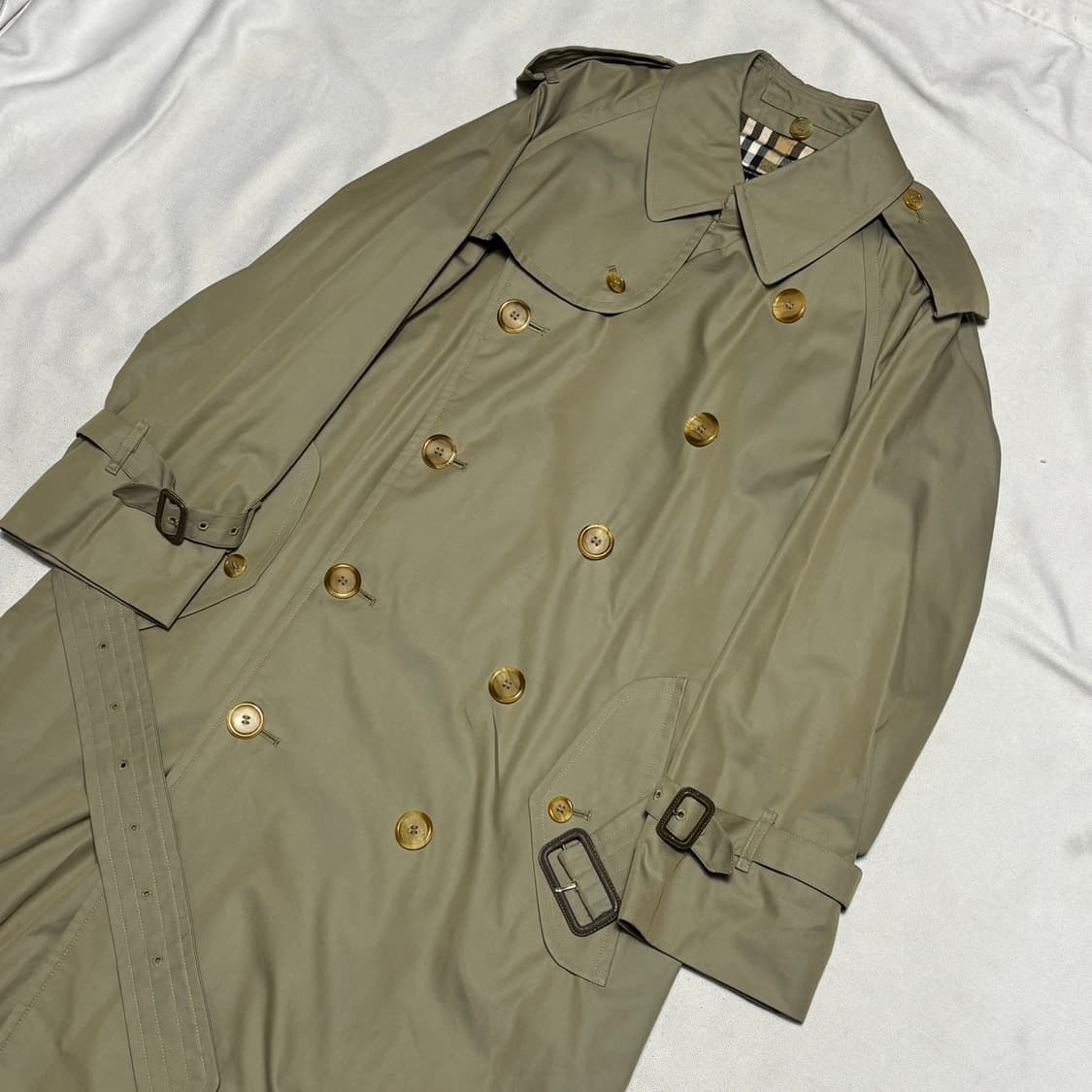 M 버버리 베이지 트렌치 코트 상품이미지1