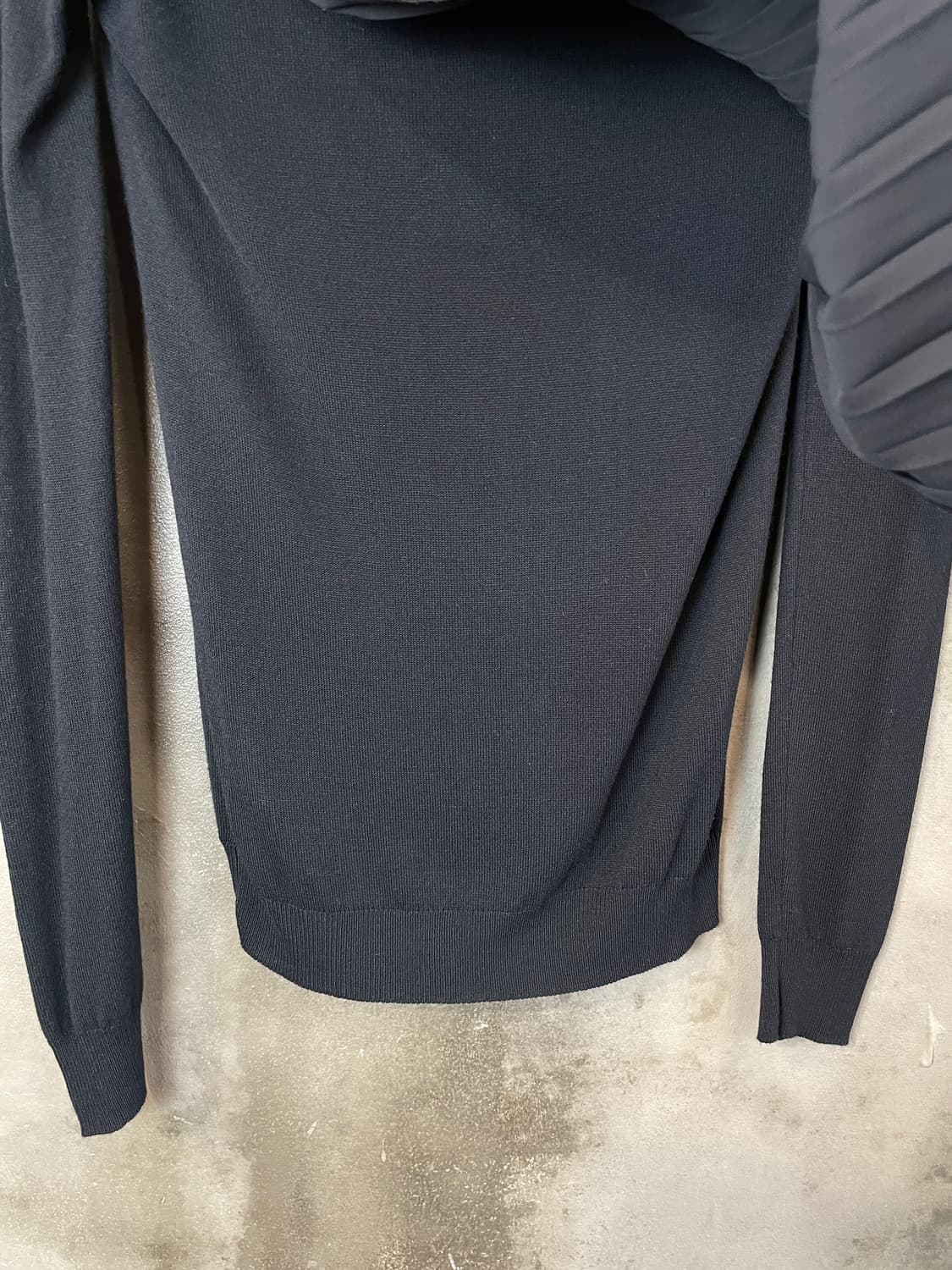 MM6 플리츠 레이어드 니트 상품이미지5