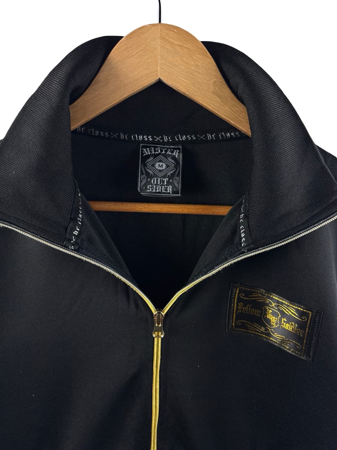 JPN Y2K 골드 글리터 져지2173 상품이미지3