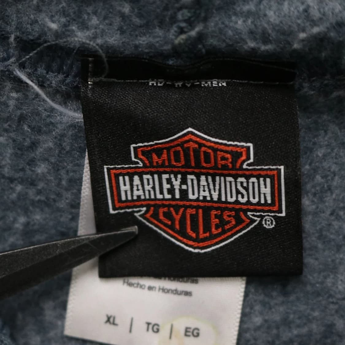 할리데이비슨 백 로고 후드 집업 61845 상품이미지9