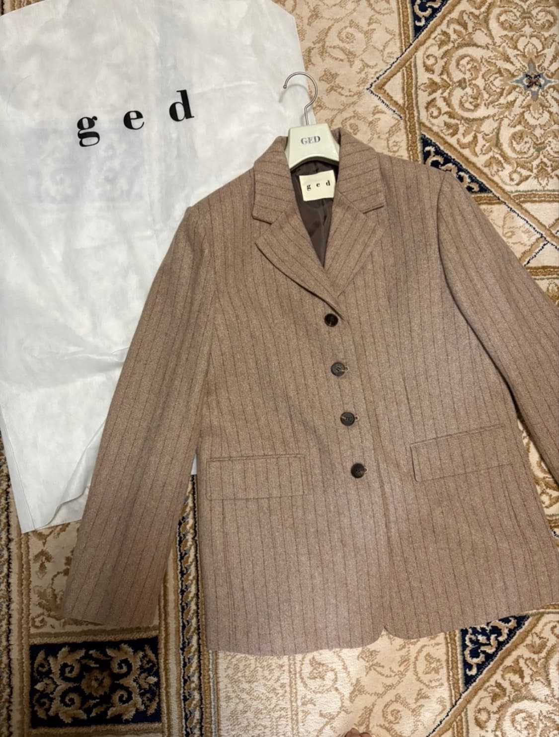 게드 ged 스트라이프 울 자켓  상품이미지7