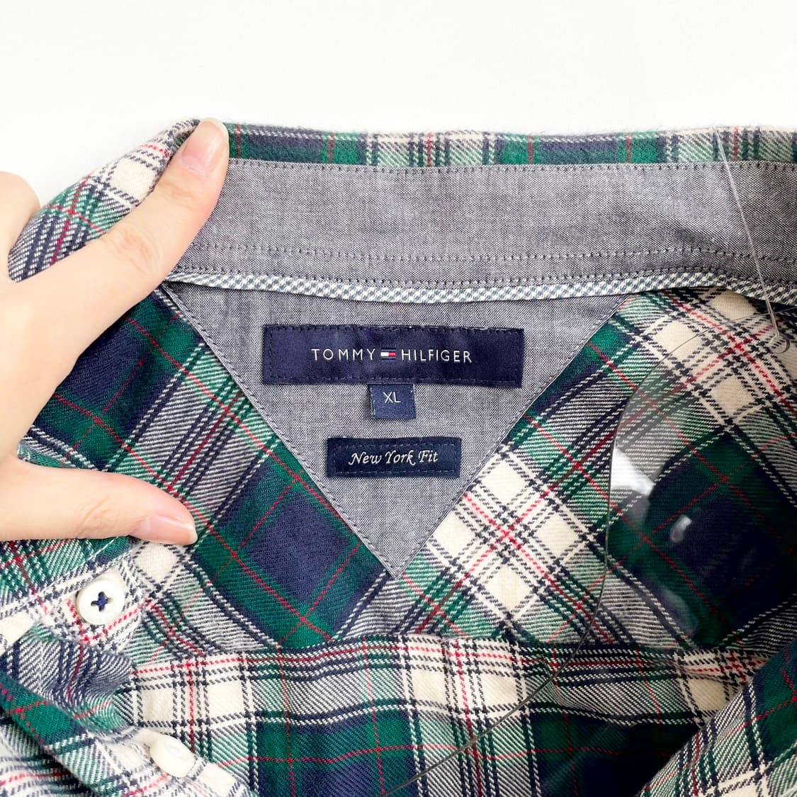 F1 타미힐피거 버튼다운 플란넬 셔츠 XL사이즈 상품이미지5