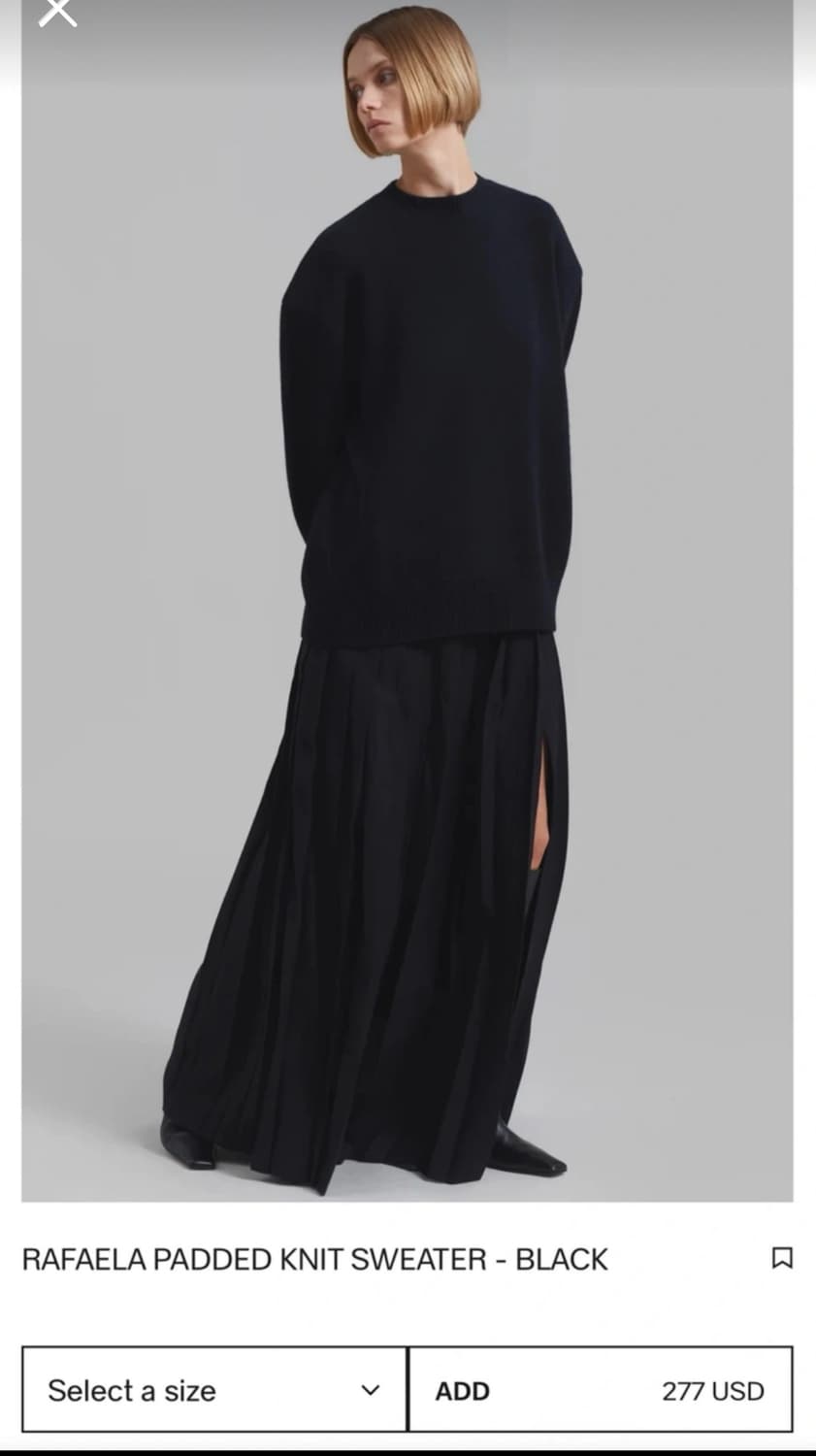 프랭키샵 블랙니트 상품이미지3