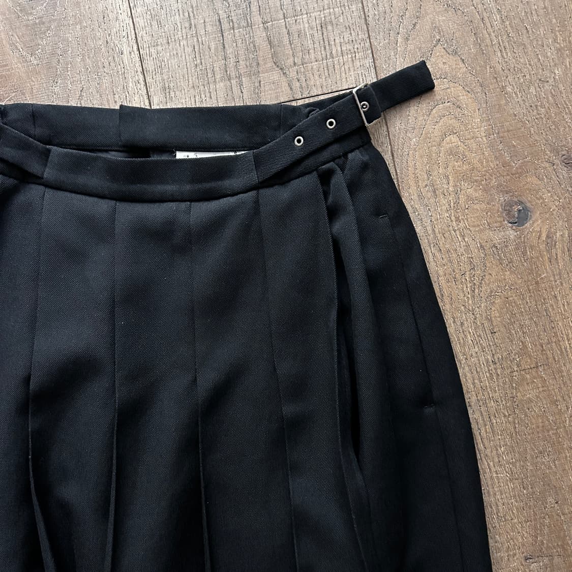Docking Pleats Side Belt Skirt 상품이미지5
