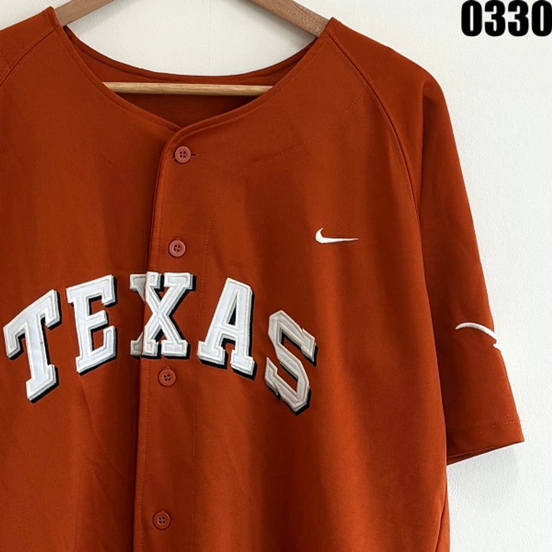 나이키 TEAM 텍사스 TEXAS 베이스볼 반팔 L 0330 상품이미지2