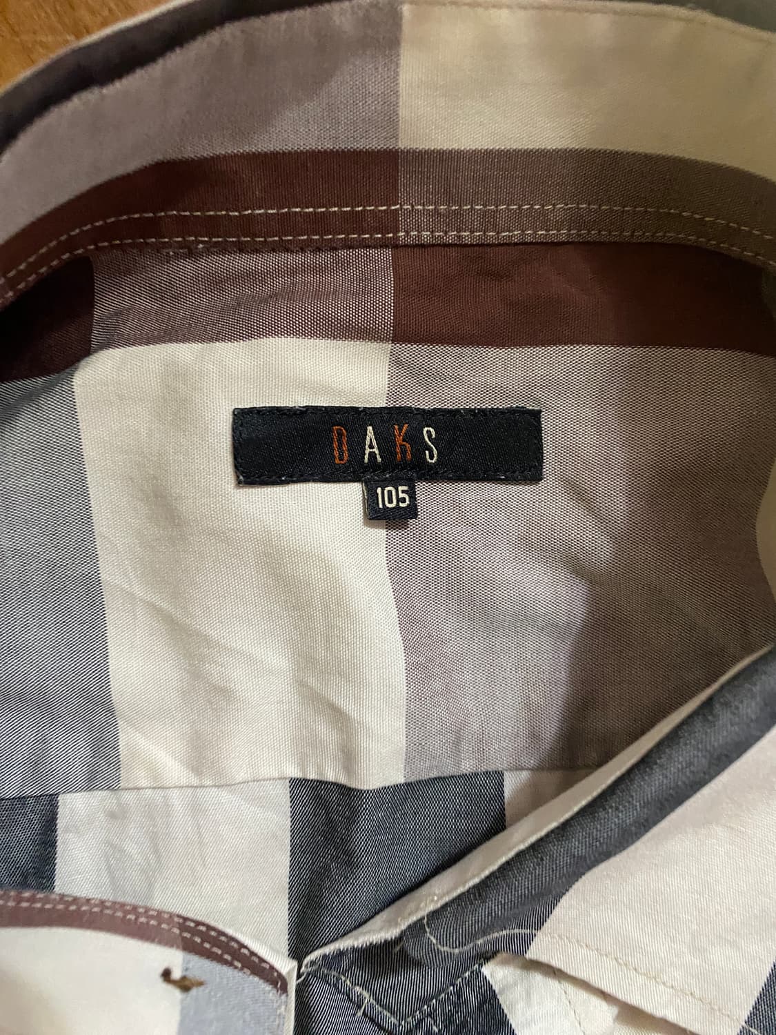 닥스 체크 여름 셔츠 105 상품이미지2