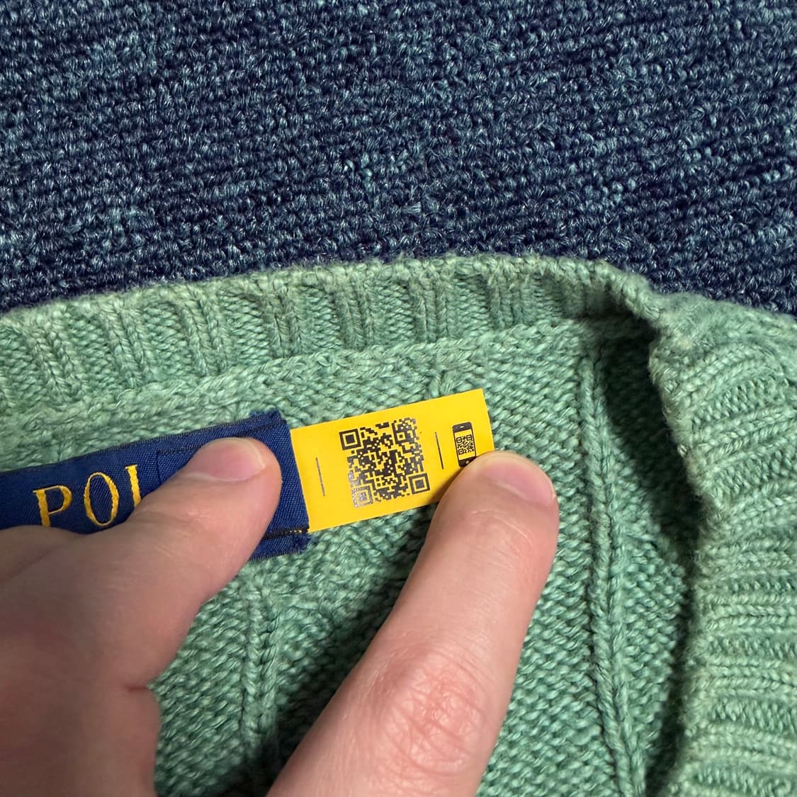 폴로 랄프로렌 꽈배기 니트 상품이미지5