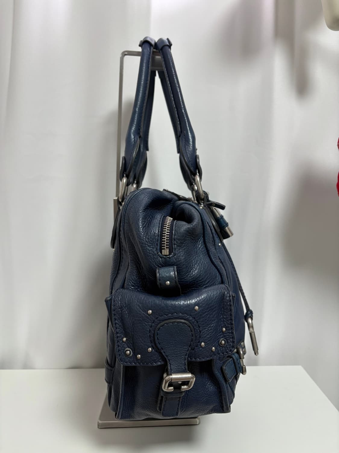 끌로에 패딩턴 라지 블루 상품이미지4