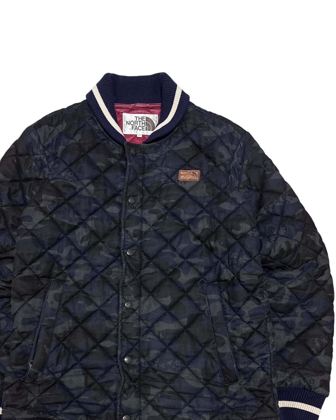 노스페이스 카모 퀼팅 자켓 상품이미지2